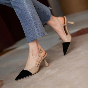 V Strap Heel